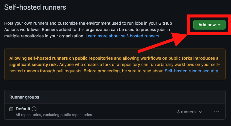 github_actions_Self_hosted